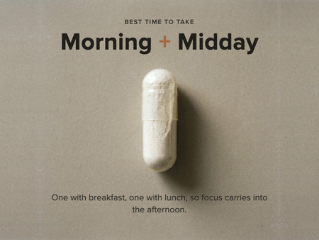 best to take with food in morning
