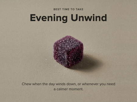 suggested use is 1 gummy in the evening