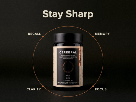 Supports brain recall, memory, clarity, focus