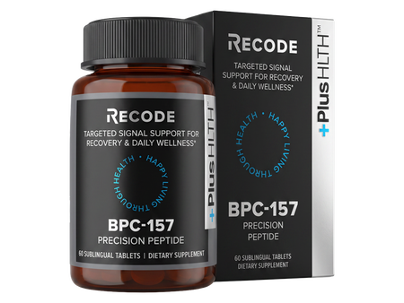 BPC-157 sublingual tablets in a 60 count bottle