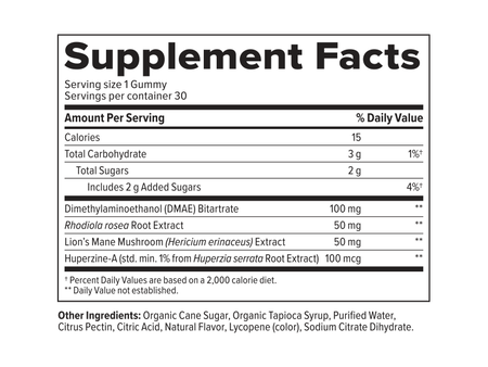 Clarity Cognitive Support Gummy 30ct